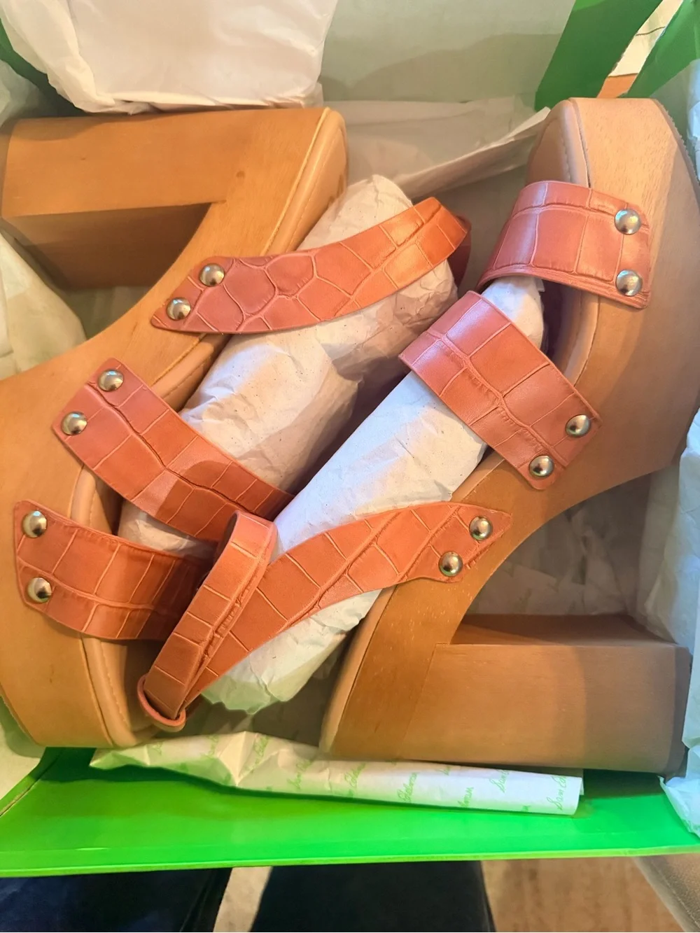Sam Edelman Women's Rosalind Platform Heeled Sandal size 10.5